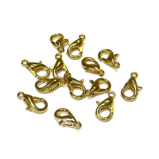 Picture of Lobster Clasp 10mm Gold x10
