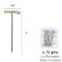 Picture of Beadsmith T-Pins 27mm x75