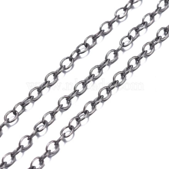 Picture of Cable Chain 2x1.5mm Gunmetal x1m