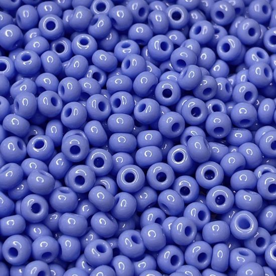 Picture of Czech Seed Beads 6/0 Pale Blue x10g