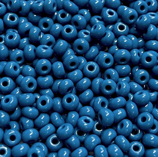 Picture of Czech Seed Beads 6/0 Opaque Denim x10g