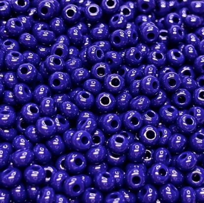 Bild von Czech Seed Beads 6/0 Navy Blue x10g