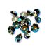 Picture of Swarovski 1088 Xirius Chaton SS39 Black Diamond Shimmer x4