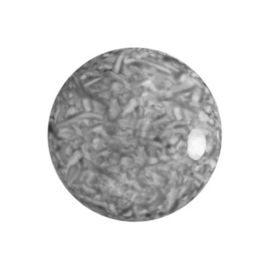 Picture of Cabochons par Puca® 18mm Milky Grey x1