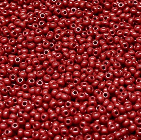 Picture of Czech Seed Beads 11/0 Dark Red x10g