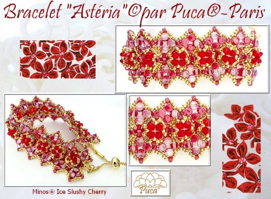Picture of Bracelet « Astéria » © par PUCA® – Instant Download or Printed Copy