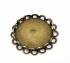 Picture of Pendant setting 20mm round Bronze x10