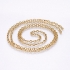 Picture of Stainless Steel Chain Cable 4.5mm oval unwelded Gold x0,8m