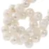 Picture of Acrylic Beads 8mm round White Pearl x100