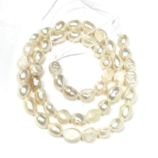 Picture of Pearl Cultured Freshwater Beads 6~10x5~7m x35cm