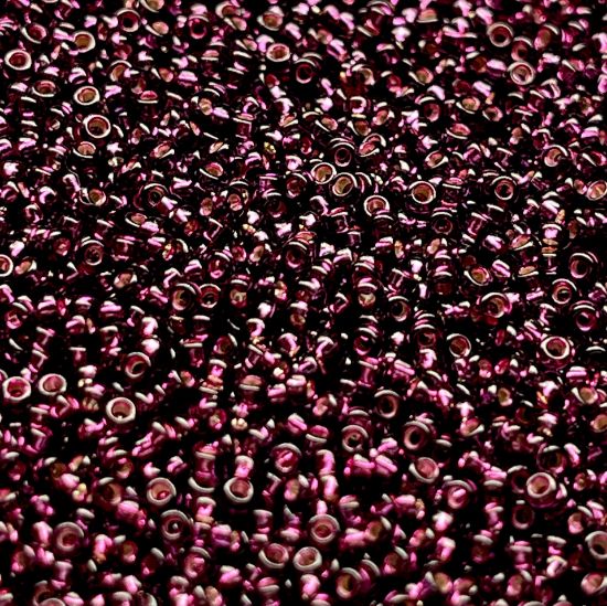 Picture of Miyuki Seed Beads 15/0 1428 Silver Lined Wine x10g