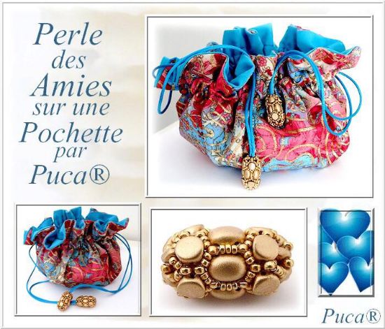 Picture of Beaded Bead "Amies" par Puca – Instant Download or Printed Copy 