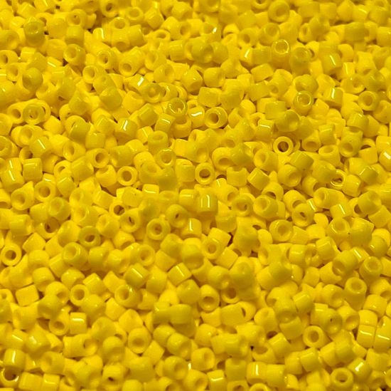 Picture of Miyuki Delica 11/0 DB1132 Opaque Canary x10g