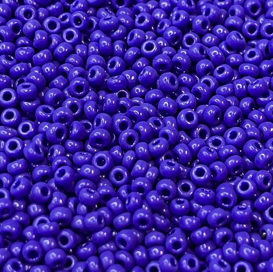 Picture of Miyuki Seed Beads 15/0 414 Opaque Cobalt x10g