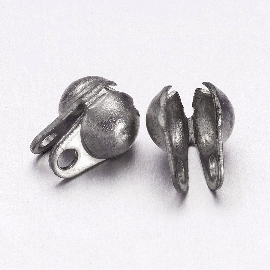 Picture of Stainless Steel Bead Tip ⌀3mm 6x4mm x100