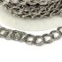 Picture of Chain double twisted 10mm textured Silver Tone x1m