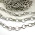 Picture of Chain Cable 8mm textured Silver Tone x1m