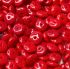 Picture of Glass Rondelle bead 6x2mm Opaque Red x20