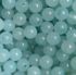 Picture of Acrylic Beads 8mm  round Jelly Turquoise x100 