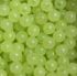 Picture of Acrylic Beads 8mm round Jelly Lime x100 