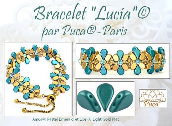 Picture of Armband « Lucia » © par PUCA® – Instant Download or Printed Copy
