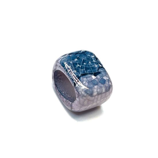 Picture of Greece Ceramic Spacer 18x15x15mm Sapphire x1