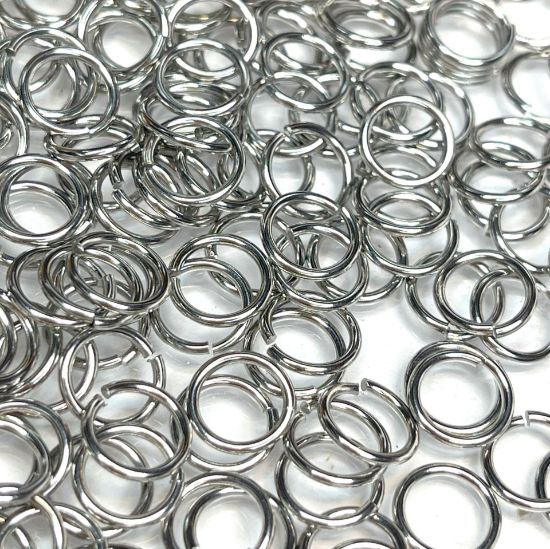 Picture of Stainless Steel Jump Ring 8x1mm x100