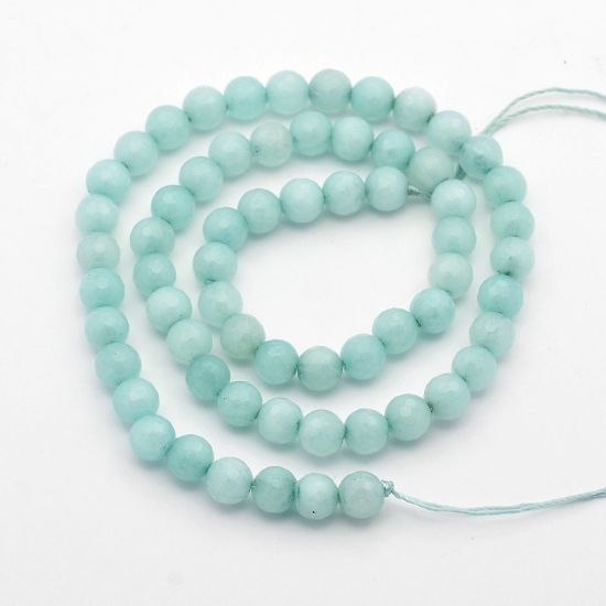 Picture of Amazonite 6mm faceted round x38cm