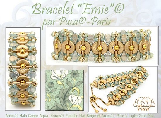 Picture of Armband « Emie » © par PUCA® – Instant Download or Printed Copy