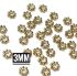 Picture of Stainless Steel Spacer Bead 3mm flower Gold x10