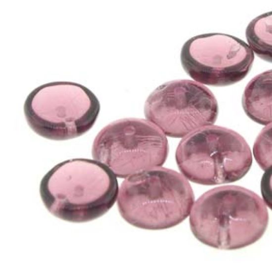 Picture of Piggy Beads 4x8mm Amethyst x50