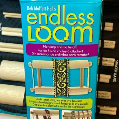Bild von Wooden Endless Loom to create wrap bracelets x1