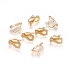 Picture of Stainless Steel Ear Clip for Non-pierced Ears 18kt Gold Plated x2 