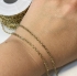 Picture of Stainless Steel Chain Cable 3mm oval unwelded Gold x20m