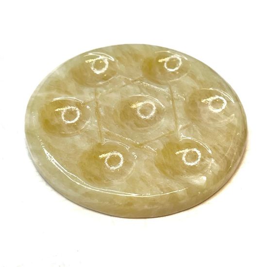 Picture of Chakra Calcite 60x8mm plate x1
