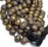 Picture of Vintage Pompei Beads 10mm Choco Gold x25