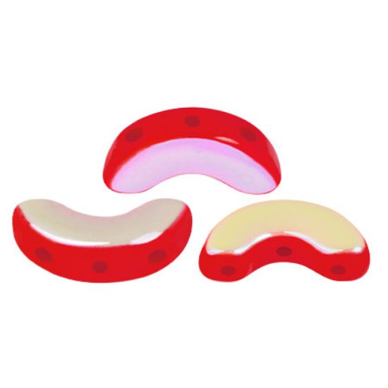 Picture of STUNT - Arcos® par Puca® 5x10mm Opaque Coral Red AB x10g 