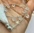 Picture of Rainbow Moonstone (natural) 7x5mm-10x7mm hand-cut faceted drop x6