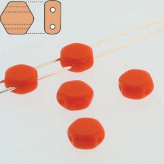 Picture of Honeycomb 6mm Orange x30