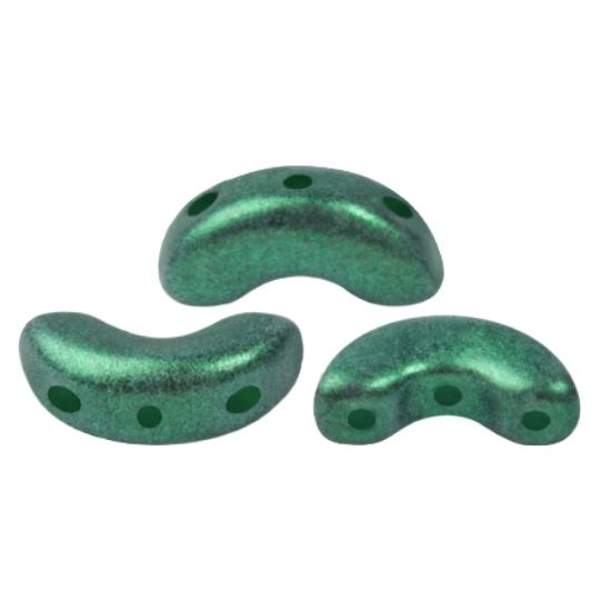 Picture of Arcos® par Puca® 5x10mm Dark Green Pearl x10g