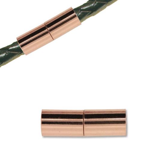 Picture of Magnetic Clasp Ø6.2mm Copper Plate x1