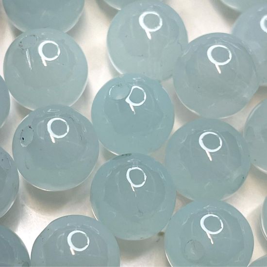Picture of Acrylic Beads 14mm Mystic Sky Blue x10