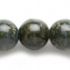 Picture of Porcelain bead round 18-20mm forest green x38cm 