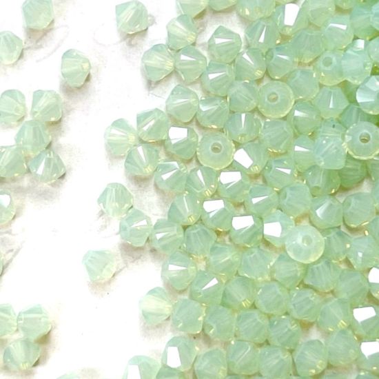 Picture of Swarovski 5328 Xilion Bead 3mm Chrysolite Opal x100