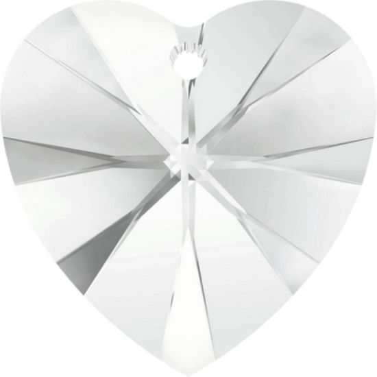 Picture of Swarovski 6228 Xilion Heart Pendant 40mm Crystal x1