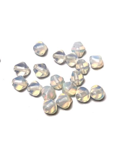 Picture of Opalite bead 6mm bicone x20