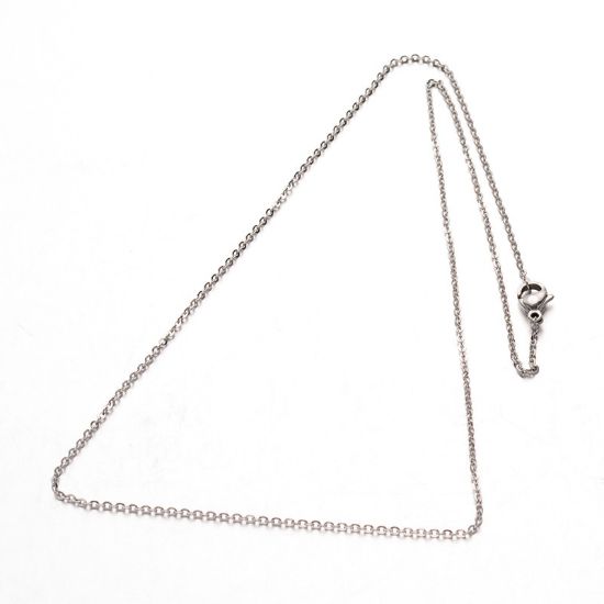 Picture of Stainless Steel Necklace cable 50cm x6