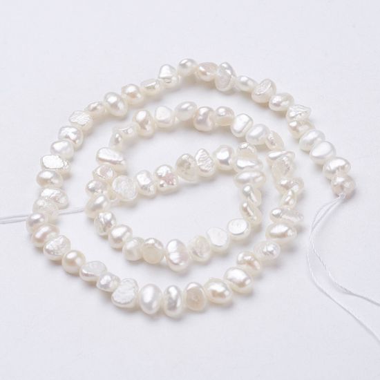 Picture of Pearl Cultured Freshwater Bead 5~7x4~5x3~4mm baroque x36cm