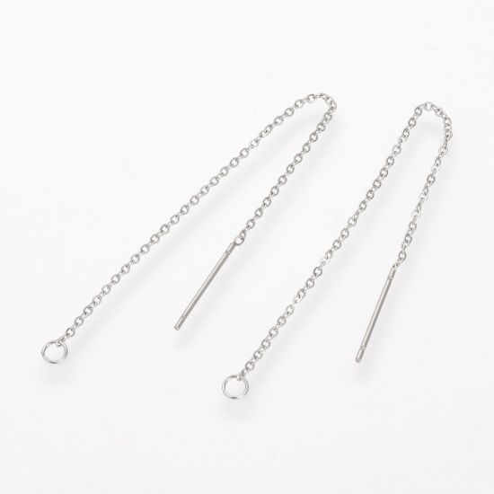 Picture of Stainless Steel Ear Thread 9-10cm x10