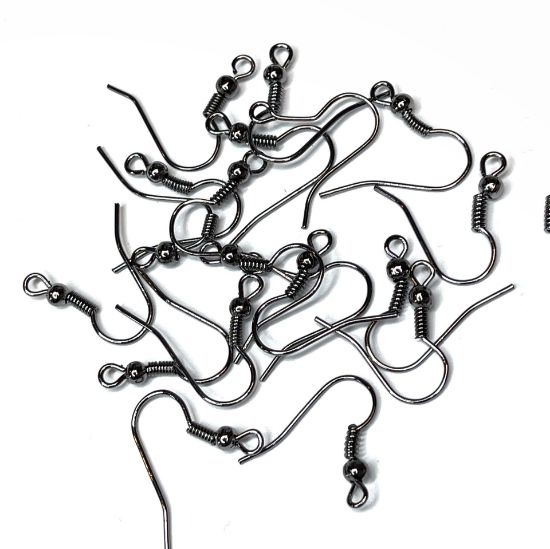 Picture of Ear wire Gunmetal x50